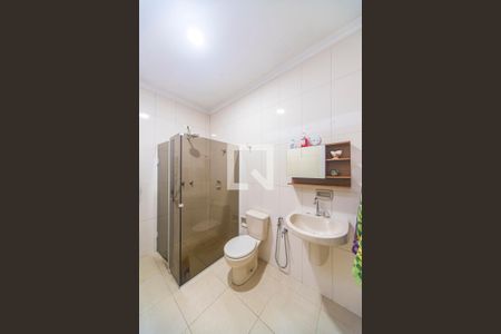 Banheiro Social de casa à venda com 3 quartos, 283m² em Jardim Bela Vista, Santo André