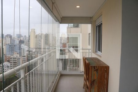 Varanda da Sala de apartamento à venda com 2 quartos, 68m² em Santa Cecilia, São Paulo