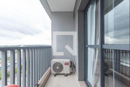 Varanda de kitnet/studio para alugar com 1 quarto, 23m² em Jardim das Acacias, São Paulo