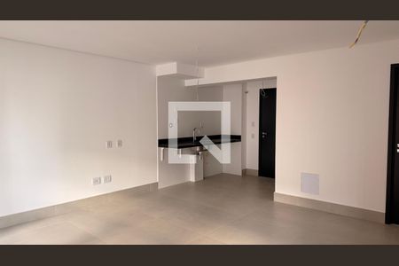 Sala/Cozinha de apartamento à venda com 1 quarto, 50m² em Setor Bueno, Goiânia