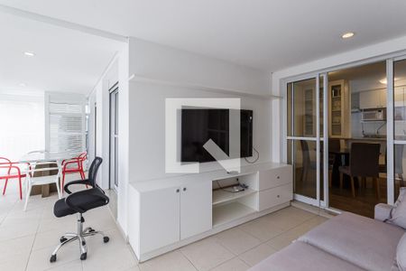 Varanda de apartamento para alugar com 2 quartos, 80m² em Vila Nova Conceição, São Paulo