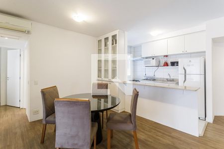 Sala de apartamento para alugar com 2 quartos, 80m² em Vila Nova Conceição, São Paulo