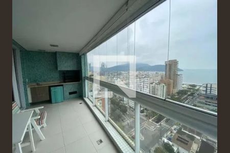 Varanda da Sala de apartamento para alugar com 3 quartos, 190m² em Aparecida, Santos