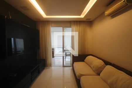 Sala de apartamento para alugar com 2 quartos, 118m² em Jardim Asturias, Guarujá