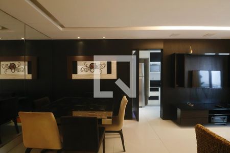 Sala de apartamento para alugar com 2 quartos, 118m² em Jardim Asturias, Guarujá