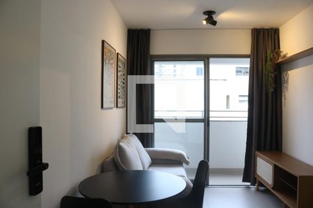 Sala de apartamento para alugar com 1 quarto, 29m² em Pompeia, São Paulo