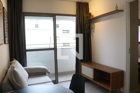 Sala de apartamento para alugar com 1 quarto, 29m² em Pompeia, São Paulo