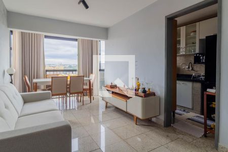Sala de apartamento à venda com 1 quarto, 50m² em Taguatinga Norte, Brasília
