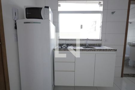 Quarto, Sala, Cozinha de apartamento para alugar com 1 quarto, 15m² em Vila Sao Pedro, Santo André