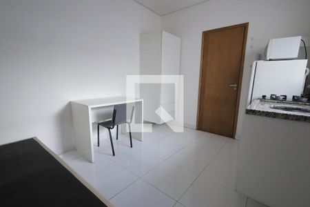Quarto, Sala, Cozinha de apartamento para alugar com 1 quarto, 15m² em Vila Sao Pedro, Santo André