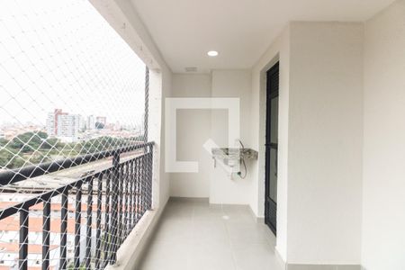 Varanda  de apartamento para alugar com 2 quartos, 46m² em Vila Esperança, São Paulo
