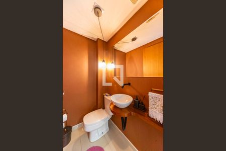 Lavabo de apartamento à venda com 3 quartos, 130m² em Jardim Bela Vista, Santo André