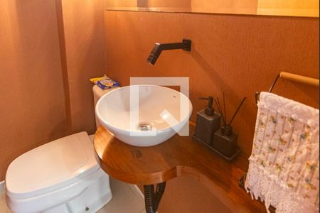 Lavabo de apartamento à venda com 3 quartos, 130m² em Jardim Bela Vista, Santo André