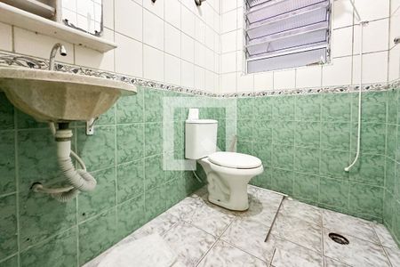 Banheiro Social de casa para alugar com 1 quarto, 65m² em Cidade Miramar, São Bernardo do Campo