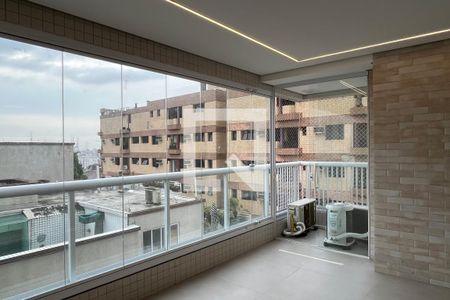 Varanda gourmet de apartamento para alugar com 2 quartos, 110m² em Embaré, Santos