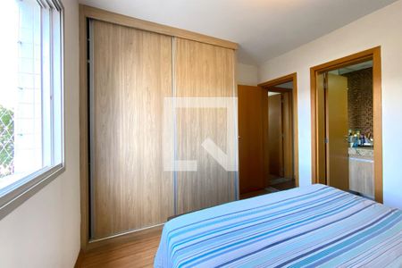 Suite de apartamento à venda com 3 quartos, 100m² em União, Belo Horizonte