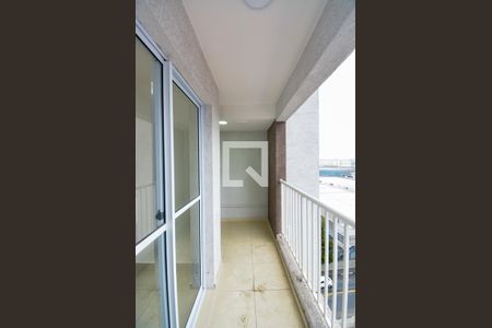 Varanda da Sala de apartamento à venda com 2 quartos, 47m² em Vila das Bandeiras, Guarulhos