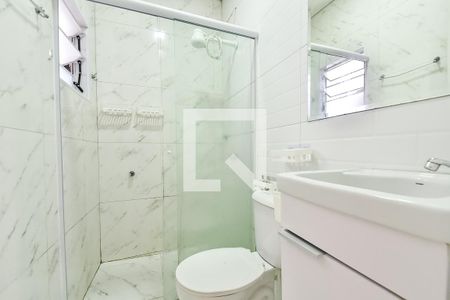 Banheiro de apartamento para alugar com 1 quarto, 29m² em Aclimação, São Paulo