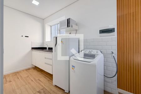 Cozinha e Área de Serviço de apartamento para alugar com 1 quarto, 29m² em Aclimação, São Paulo