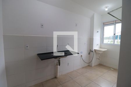 Cozinha  de apartamento para alugar com 2 quartos, 43m² em Chácaras Pedro Corrêa de Carvalho, Ribeirão Preto
