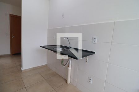Cozinha  de apartamento para alugar com 2 quartos, 43m² em Chácaras Pedro Corrêa de Carvalho, Ribeirão Preto