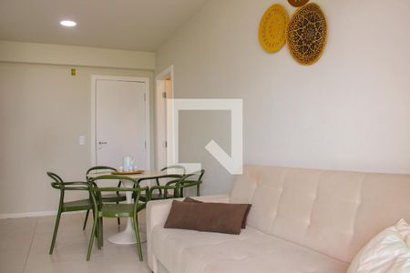 Sala/Cozinha de apartamento para alugar com 1 quarto, 55m² em Centro, Cabo Frio