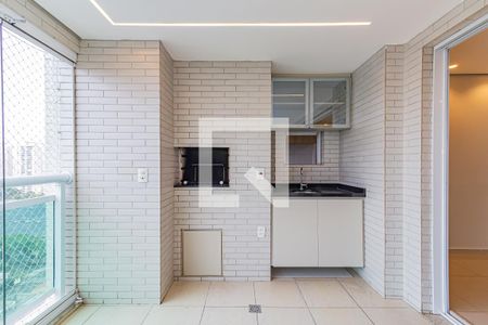 Varanda gourmet de apartamento para alugar com 3 quartos, 109m² em Jardim Caravelas, São Paulo