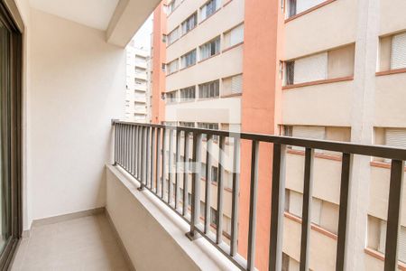 Varanda de kitnet/studio à venda com 1 quarto, 22m² em Bela Vista, São Paulo