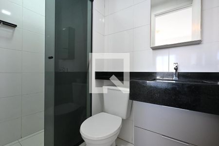 Banheiro Suíte  de apartamento para alugar com 1 quarto, 24m² em Panamby, São Paulo