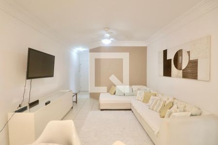 Sala de apartamento para alugar com 2 quartos, 85m² em Jardim Las Palmas, Guarujá