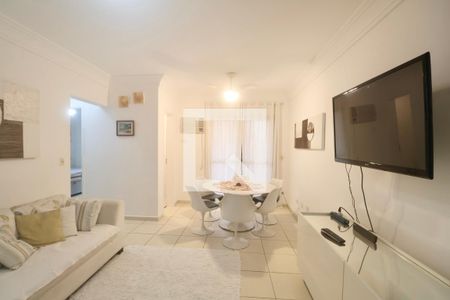 Sala de apartamento para alugar com 2 quartos, 85m² em Jardim Las Palmas, Guarujá
