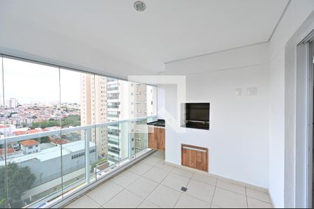Varanda da Sala de apartamento para alugar com 2 quartos, 75m² em Vila Monte Alegre, São Paulo