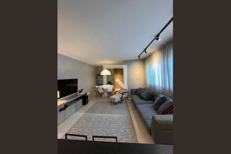 sala de apartamento à venda com 2 quartos, 73m² em Vila da Serra, Nova Lima