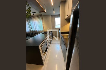 cozinha de apartamento à venda com 2 quartos, 73m² em Vila da Serra, Nova Lima