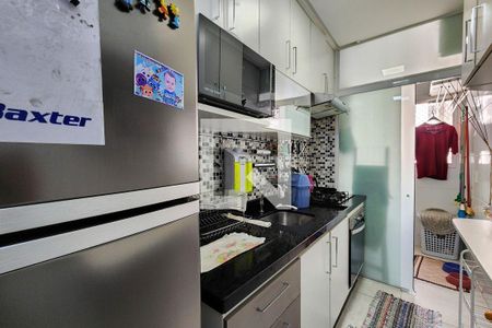 Cozinha de apartamento para alugar com 3 quartos, 96m² em Jardim Independencia, São Bernardo do Campo