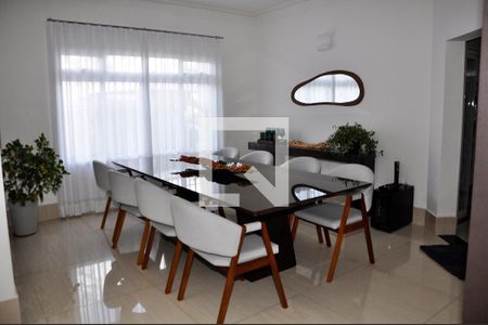 Casa Mobiliada - Detalhe - Sala de Jantar de casa para alugar com 3 quartos, 420m² em City América, São Paulo