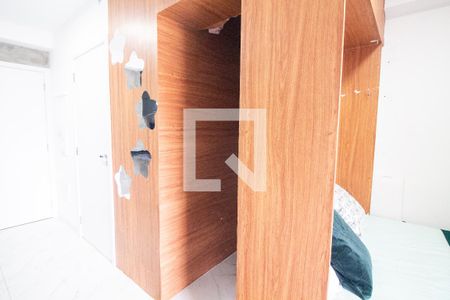 Sala / Quarto - Studio de kitnet/studio à venda com 1 quarto, 27m² em Santo Amaro, São Paulo
