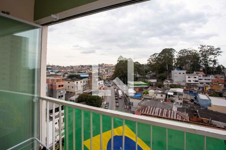 Varanda da Sala de apartamento à venda com 2 quartos, 49m² em Centro, Diadema