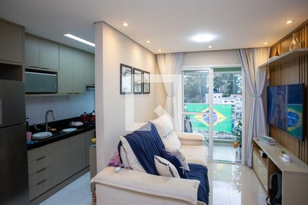 Sala de apartamento à venda com 2 quartos, 49m² em Centro, Diadema