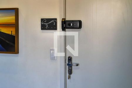 Fechadura eletrônica  de apartamento para alugar com 1 quarto, 44m² em Cidade Ocian, Praia Grande