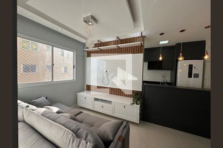 Sala de apartamento à venda com 1 quarto, 51m² em Centro, Barueri