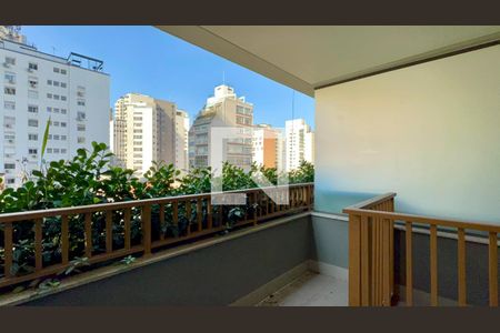 Varanda de kitnet/studio à venda com 1 quarto, 31m² em Jardim Paulista, São Paulo