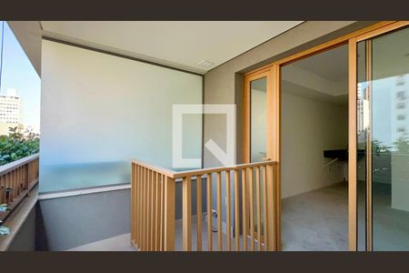 Varanda de kitnet/studio à venda com 1 quarto, 31m² em Jardim Paulista, São Paulo