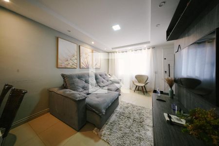Sala de casa de condomínio para alugar com 2 quartos, 72m² em Vila Ré, São Paulo