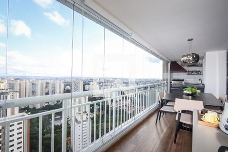 Varanda de apartamento à venda com 3 quartos, 226m² em Jardim Colombo, São Paulo