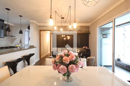 Sala de apartamento para alugar com 3 quartos, 95m² em Vila Assunção, Santo André