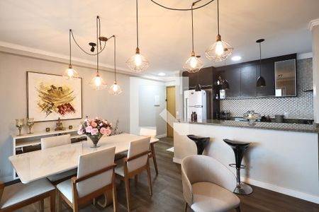 Sala de apartamento para alugar com 3 quartos, 95m² em Vila Assunção, Santo André