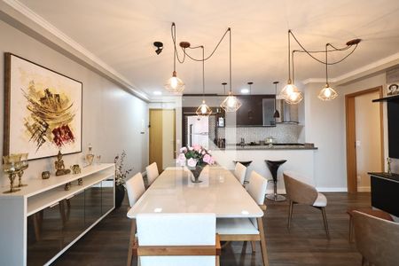 Sala de apartamento para alugar com 3 quartos, 95m² em Vila Assunção, Santo André