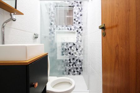 Banheiro de apartamento para alugar com 1 quarto, 40m² em Bairro Jardim Nossa Senhora das Graças, Cotia