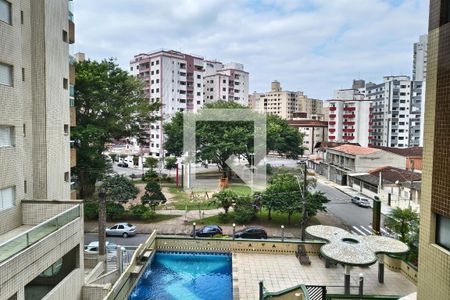 Vista da Sacada de apartamento para alugar com 2 quartos, 93m² em Vila Tupi, Praia Grande